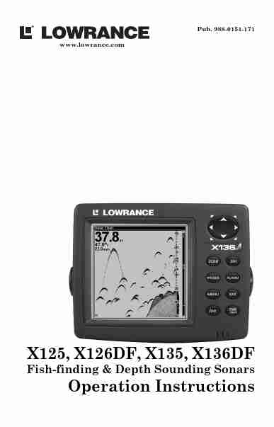 Lowrance electronic SONAR X125-page_pdf